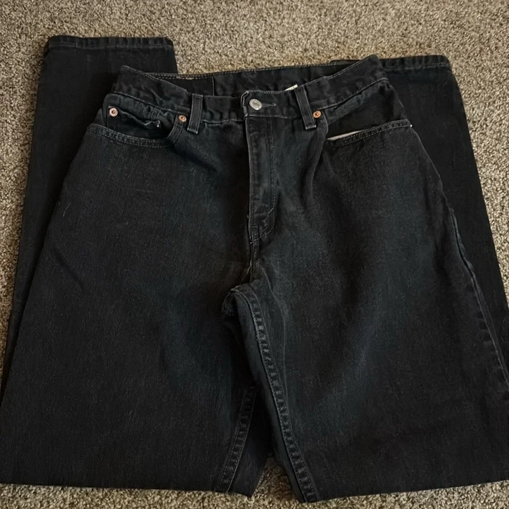 Vintage Ladies Black Levi’s 550’s Jeans